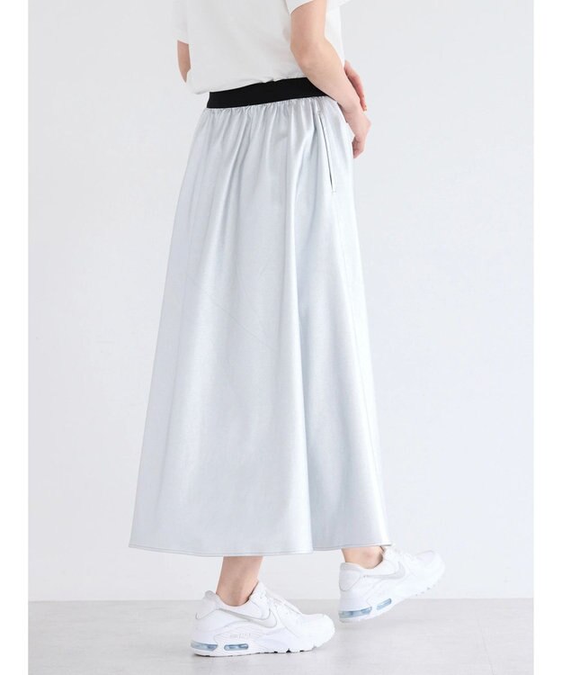 AMERICAN HOLIC シルバーフレアスカート Silver