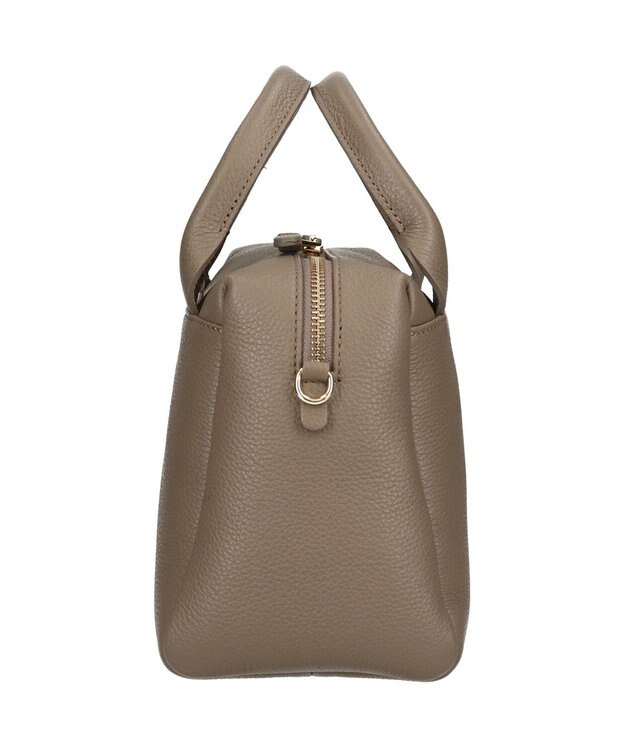 INTER-CHAUSSURES 【CHRISTIAN VILLA】ベーシックレザーハンドバッグ オーク