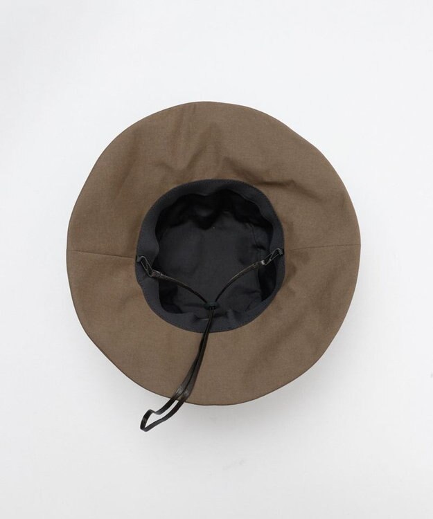 AURORA 【 Beaurance （ビューランス）】ワッペン付き切り替えアドベンチャーハット ブラウン