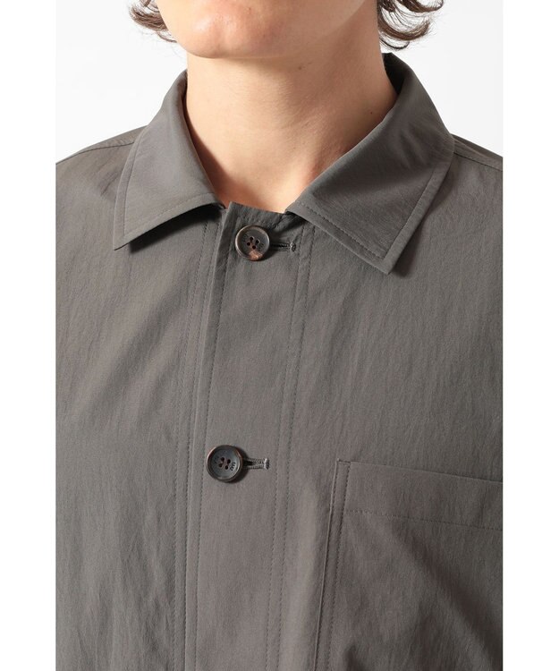 DAKS 温度調節タフタ・カバーオールブルゾン クロッカリー