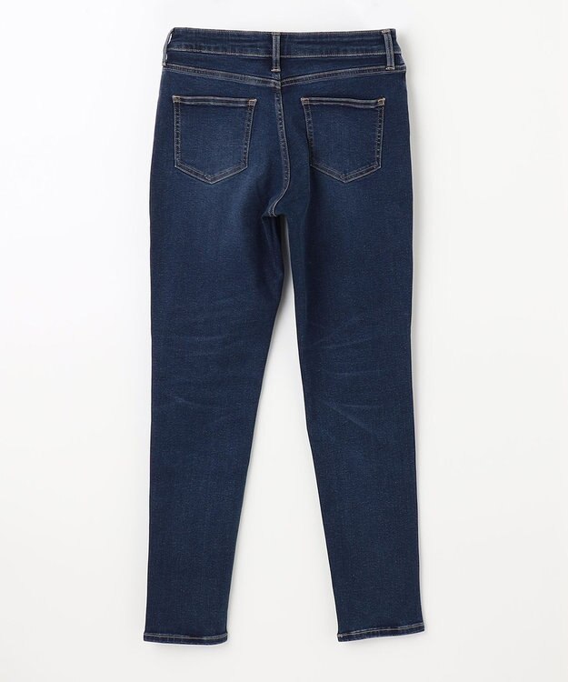 ANY L 【洗える】STYLE UP SKINNY デニムパンツ フェードインディゴ