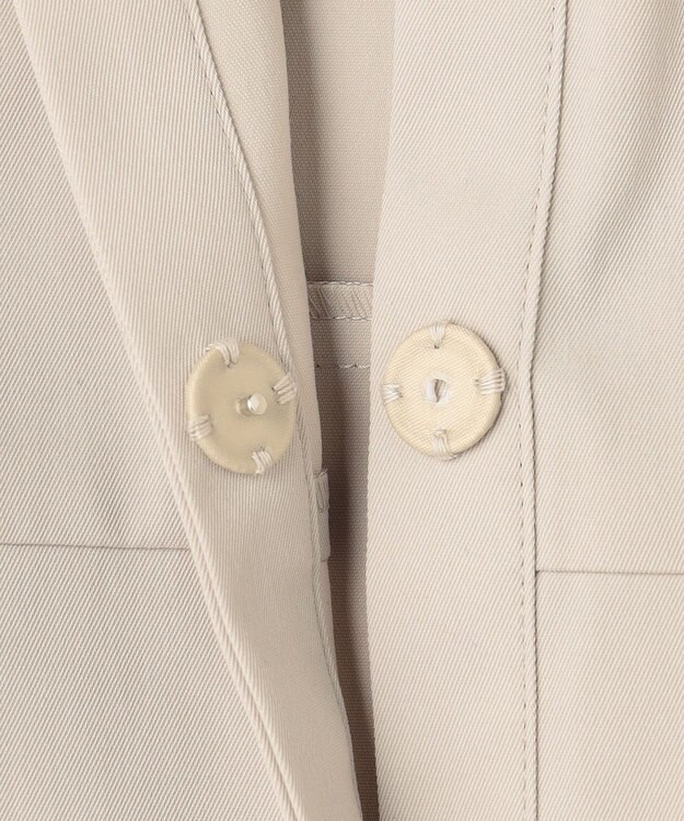 TOCCA ROSE CHEEK 2WAY ドレス＆コート ベージュ系