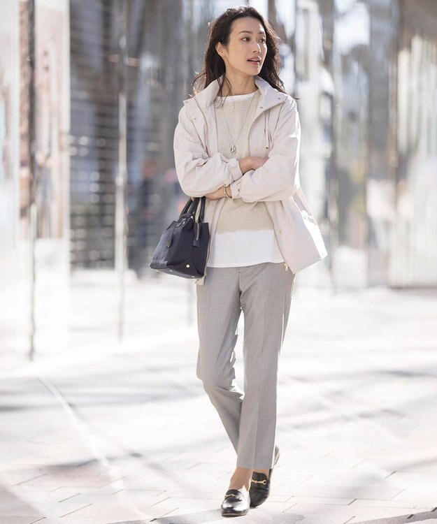 J.PRESS LADIES ライン バングル シルバー系