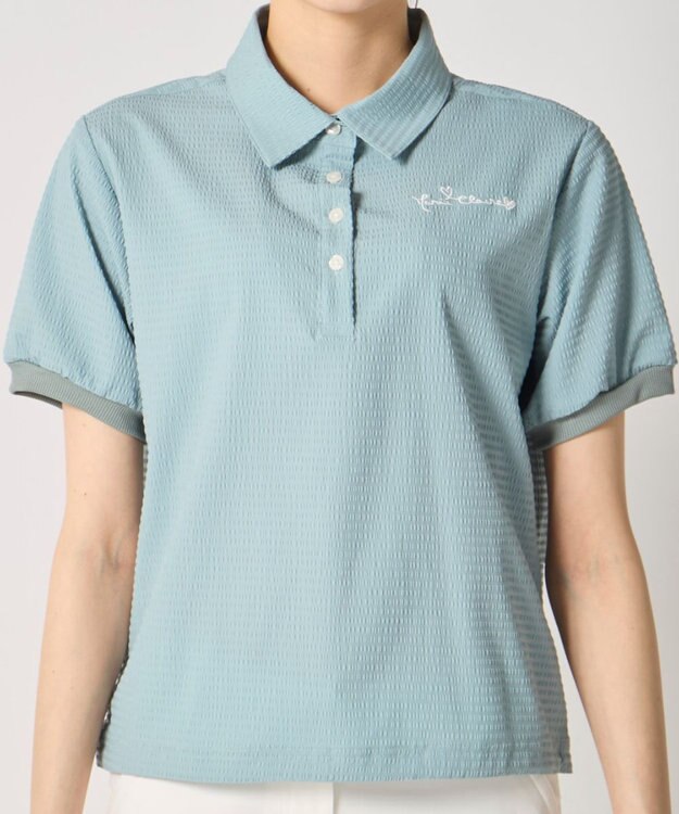 FILA GOLF／marie claire 【marie claire SPORT】 バックベンチレーションプルオーバー グレー