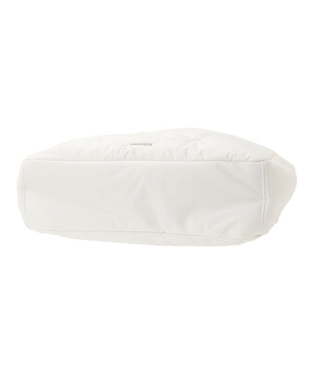 Maison de FLEUR リボン刺繍パファートートバッグ Ivory