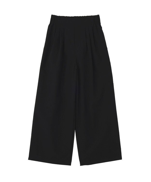 Green Parks ツータックイージーパンツ Black