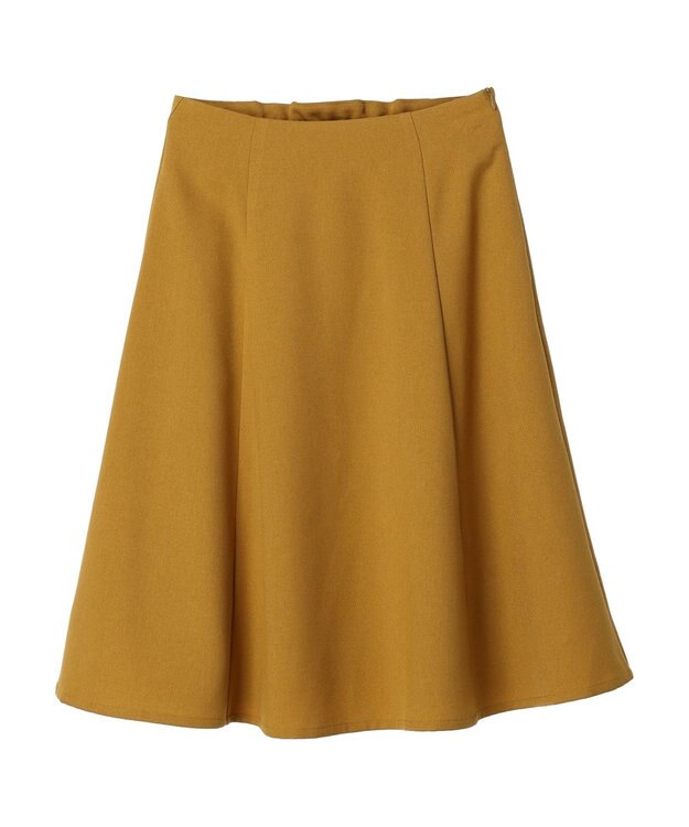 earth music&ecology すきな丈フレアスカート Mustard