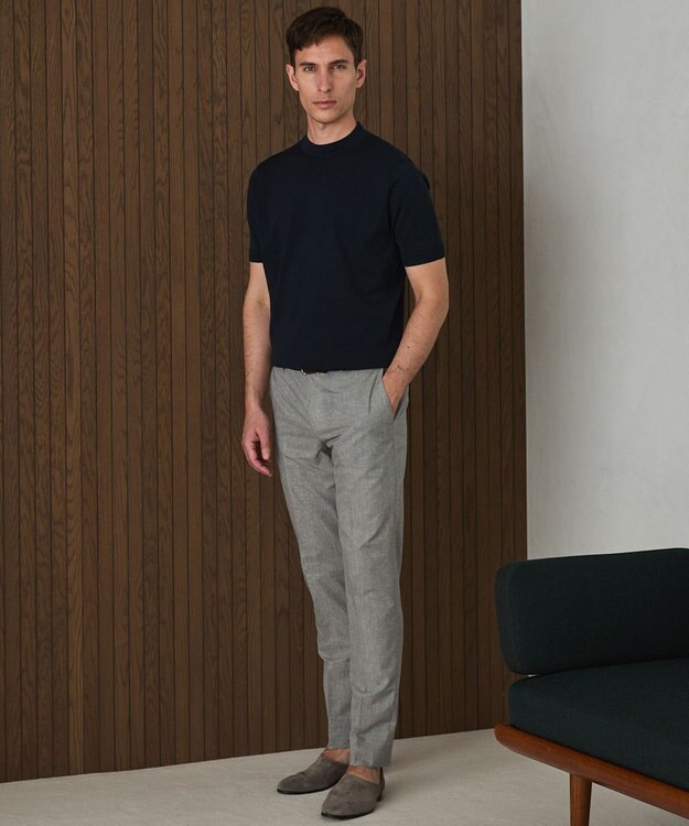 GOTAIRIKU 圧倒的清涼感【夏に必要なカイテキ7機能】クールドッツ セットアップパンツ_クラシックプリント(26年モデル) ライトグレー_クラシックプリント