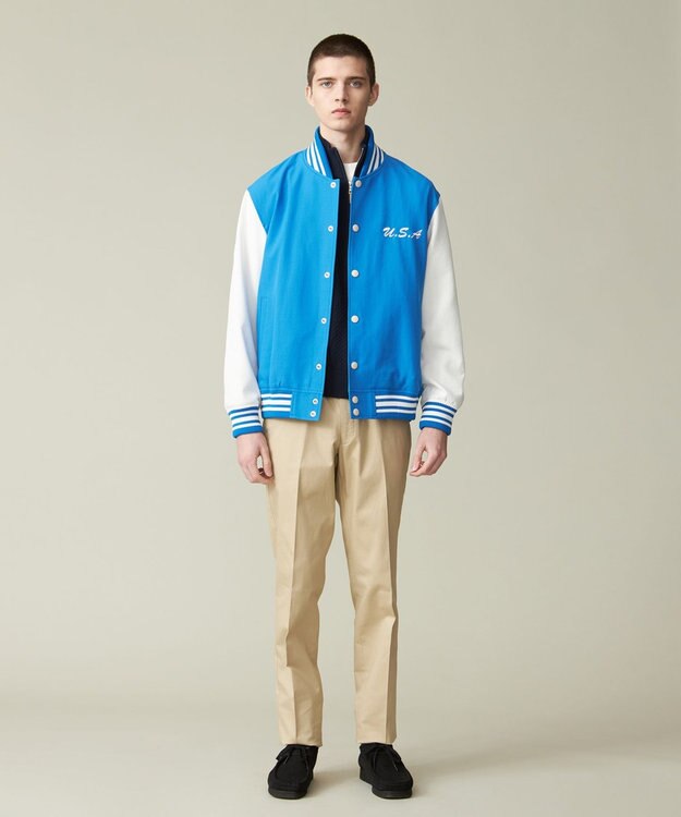 J.PRESS MEN 【数量限定カラー有】スタジアムジャンパー ブルー系