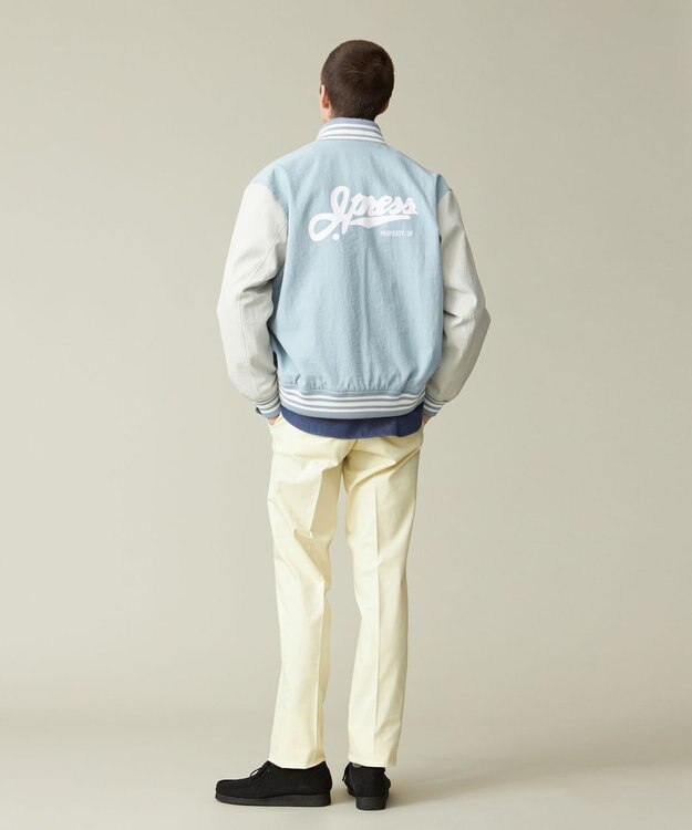 J.PRESS MEN 【数量限定カラー有】スタジアムジャンパー サックスブルー系