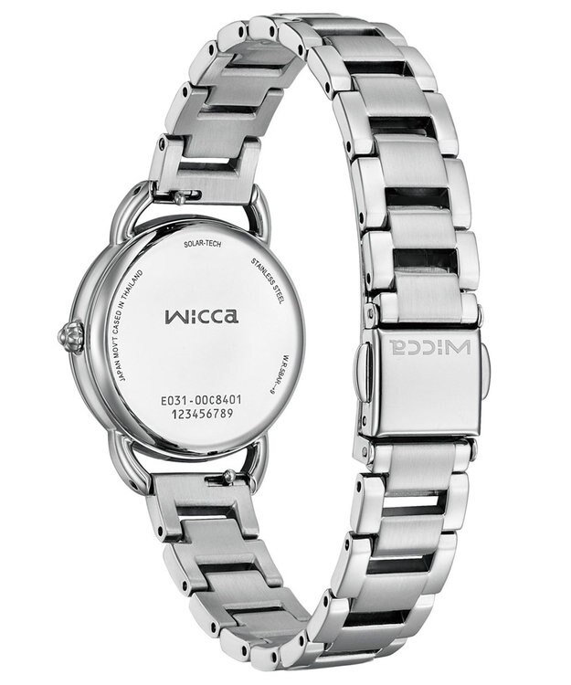 CITIZEN 【電池交換不要のソーラーテックウオッチ】メイクアップをテーマにした軽やかでカジュアルな替えバンド付きモデル シルバー