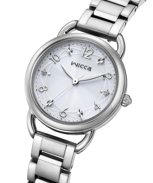 CITIZEN 【電池交換不要のソーラーテックウオッチ】メイクアップをテーマにした軽やかでカジュアルな替えバンド付きモデル シルバー