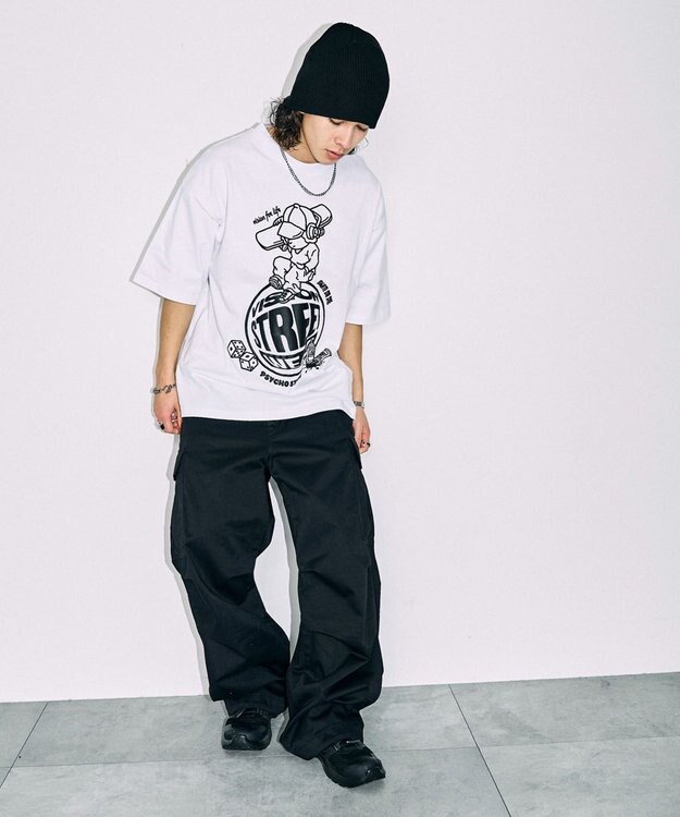 WEGO VISIONグラフィックT（S） 柄1