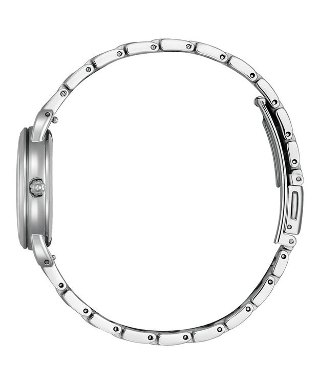 CITIZEN 【電池交換不要のソーラーテックウオッチ】メイクアップをテーマにした軽やかでカジュアルな替えバンド付きモデル シルバー