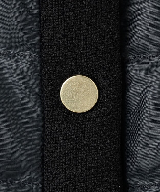 自由区 【洗える】ライトダウン ジレ ミッドナイト