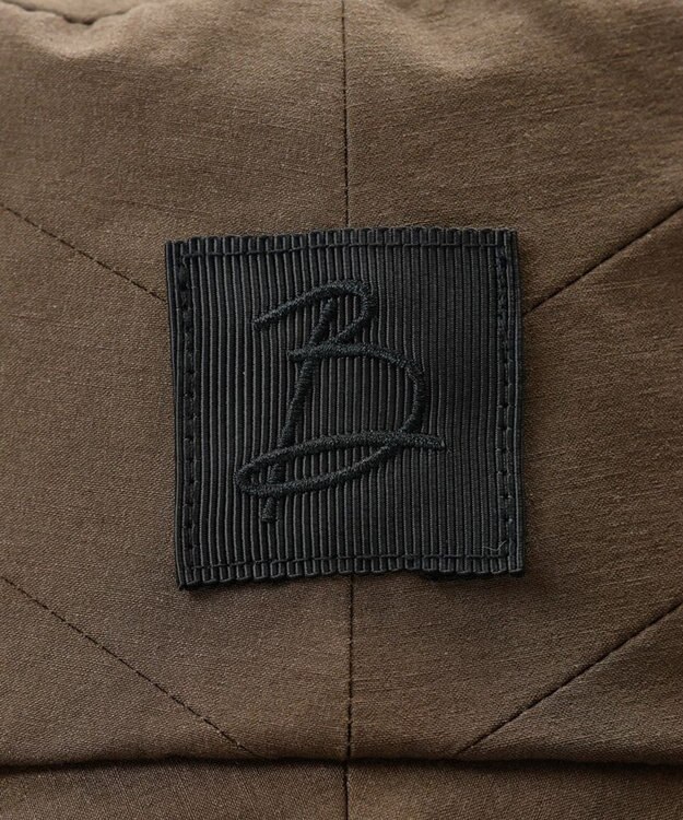 AURORA 【 Beaurance （ビューランス）】ワッペン付き切り替えアドベンチャーハット ブラウン