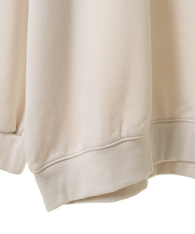 Green Parks ハリー・ポッター／サガラ刺繍裏毛プルオーバー Beige