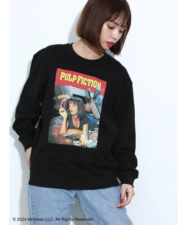 Green Parks ■ＰＵＬＰ　ＦＩＣＴＩＯＮ　ポスターｐｔスウェット Black