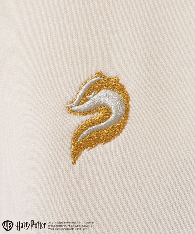 Green Parks ハリー・ポッター／サガラ刺繍裏毛プルオーバー Beige