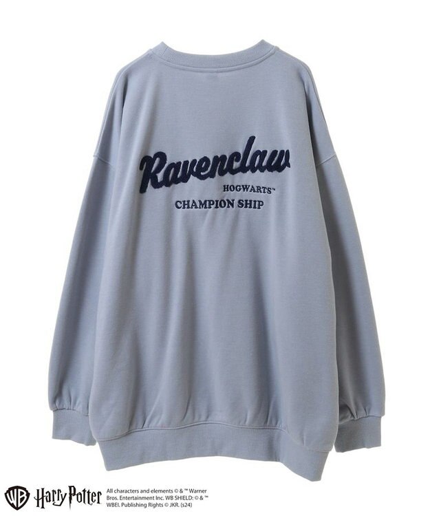 Green Parks ハリー・ポッター／サガラ刺繍裏毛プルオーバー Blue