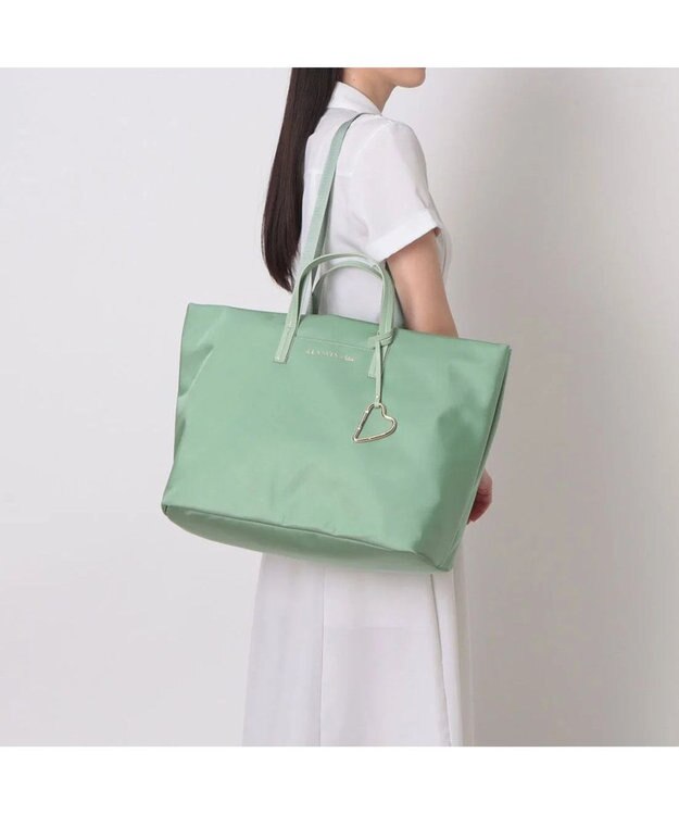 LANVIN en Bleu マルク 2wayトートバッグ（大） ミント