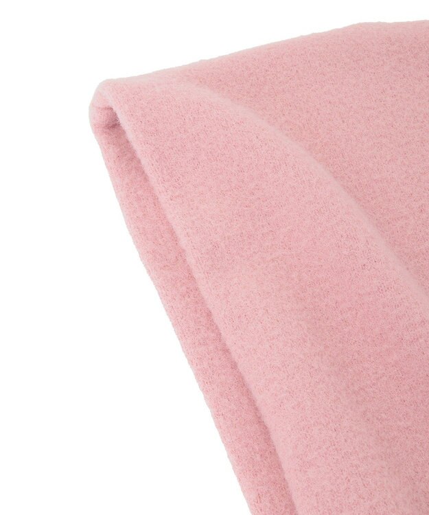 earth music&ecology 【イージーケア】パウダーシャギーフーディーマフラー Pink