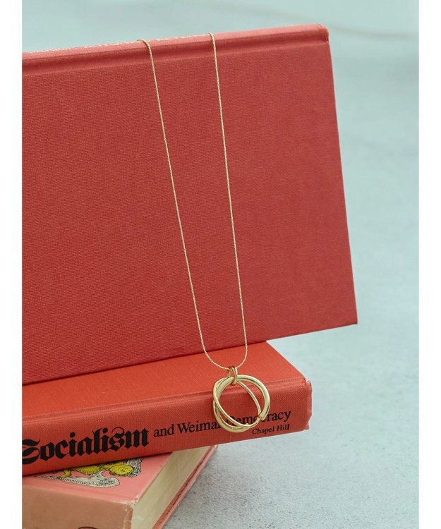 AMERICAN HOLIC スパイラルリングネックレス Gold