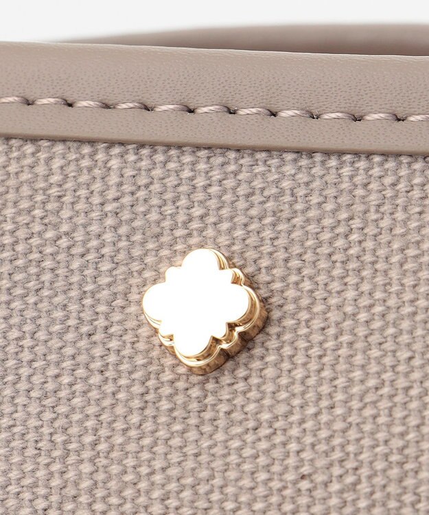 TOCCA CRESTA CANVASBAG L キャンバスバッグ L ライトグレー系