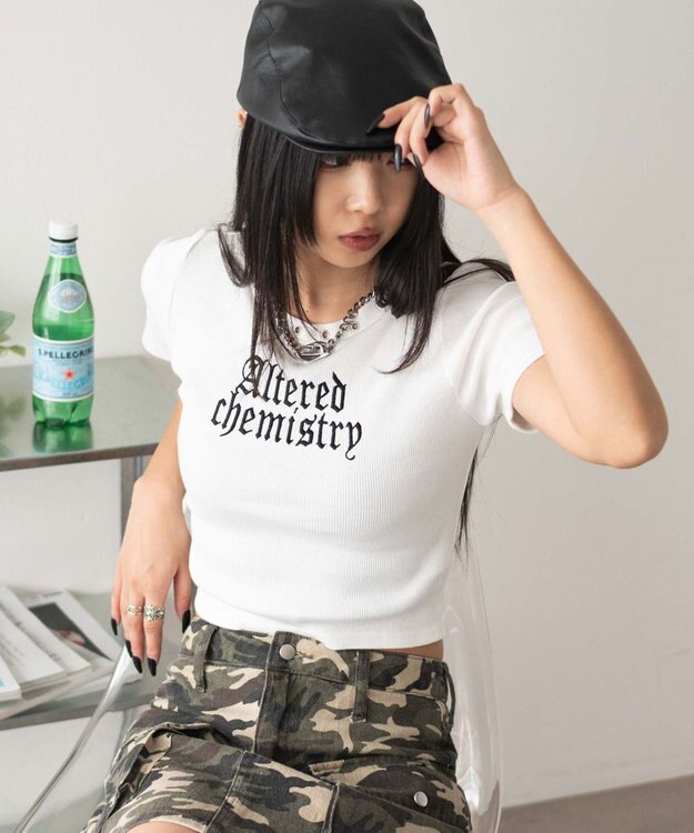 WEGO グラフィックハトメちびT ホワイト