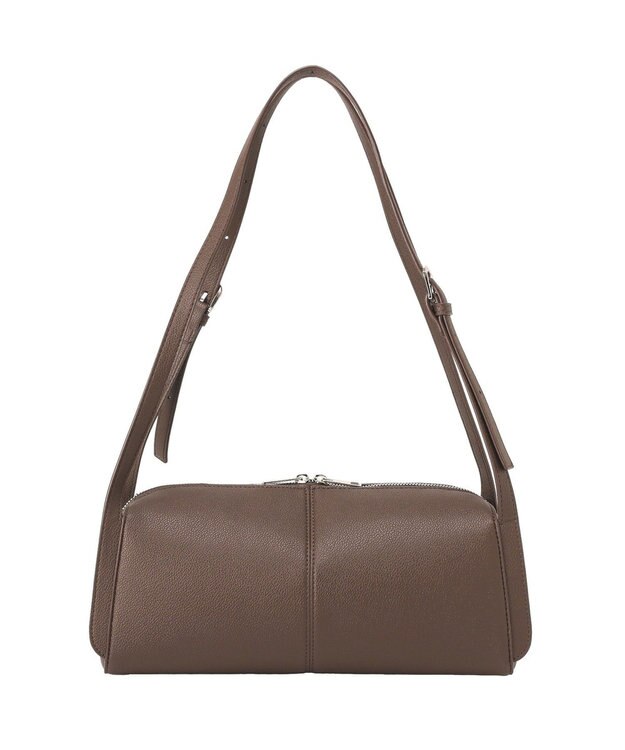 Green Parks ワイドボストンバッグ Brown