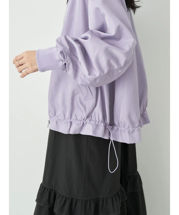 earth music&ecology シャーリングＭＡー１ Lavender