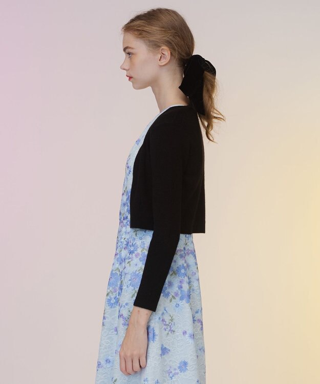 TOCCA 【洗える！】CASHEMERE ボレロ ブラック系