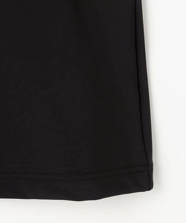 PW CIRCULUS 【吸水速乾 / UV遮蔽率99.9% UVカット / ストレッチ】【WOMEN】アニマルグラフィックロングスリーブモックT ゴルフウェア レディース ブラック系