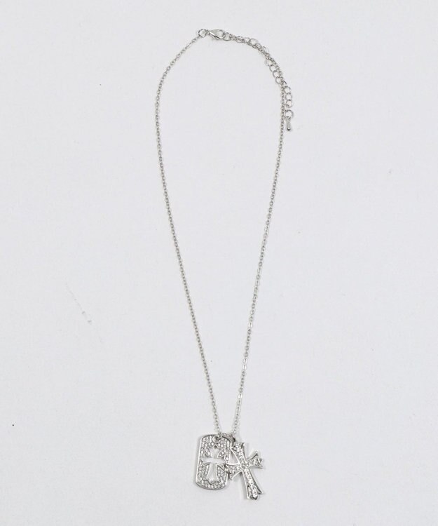 WEGO Lラインストーンダイカットネックレス 柄1