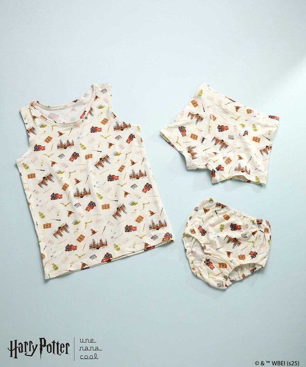 une nana cool 【ハリー・ポッターコラボ】 Harry Potter * une nana cool キッズ 女児用ショーツ クリーム