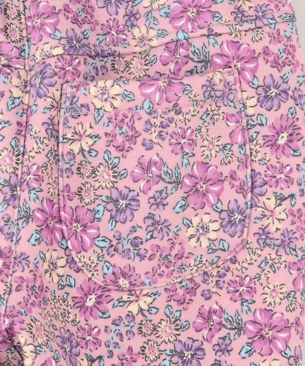 ANY KIDS 7days裏シャギー総柄パンツ 花柄