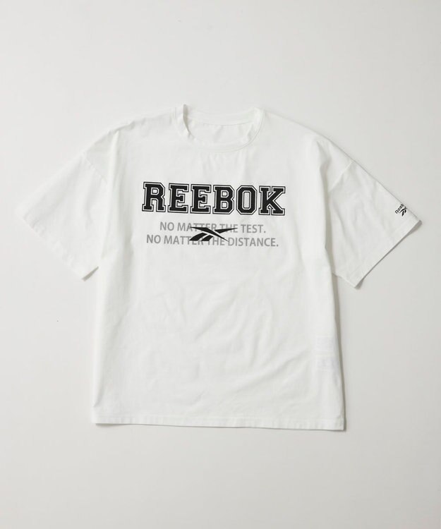 OP／FILA 【Reebok】オーバーサイズラッシュTシャツ ホワイト