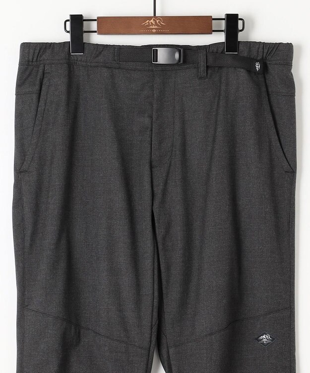 JOSEPH ABBOUD MOUNTAIN 【ストレッチ/撥水/起毛裏地/男女兼用】ウーリーウォームレイヤー クライミング パンツ グレー系