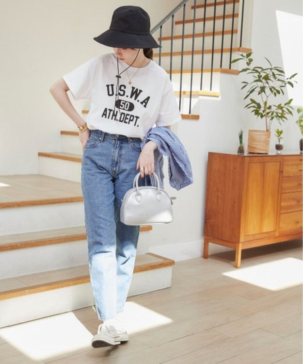 WEGO 【ANGIE VINTAGE】カレッジロゴプリントTee 柄14