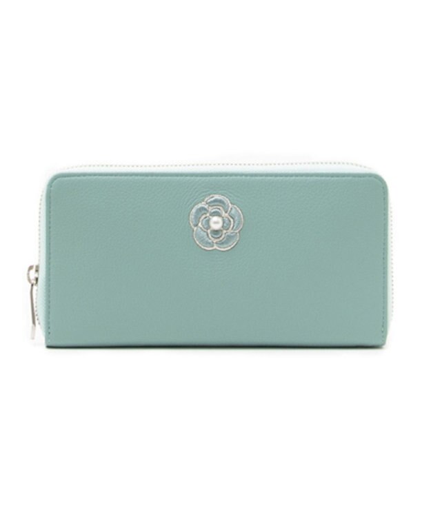 CLATHAS ポリシャス ラウンド長財布 ミント