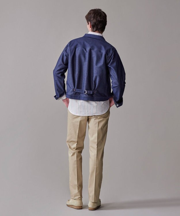 J.PRESS MEN 【KANEMASA JERSEY】ジャージー デニムジャケット ブルー系