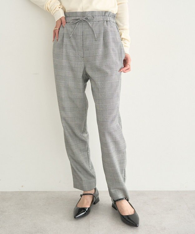 earth music&ecology ＴＲテーパードパンツ Check