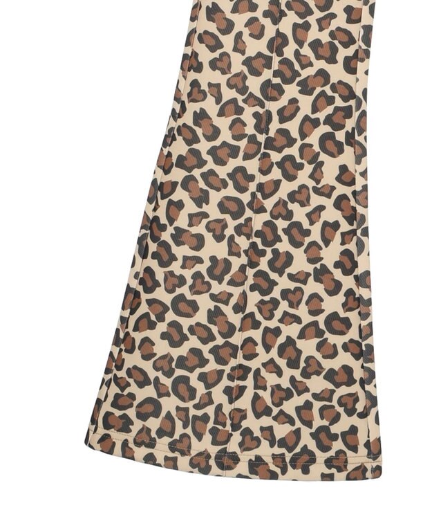 Green Parks ■別注　ＬＯＶＥ　ＢＯＡＴ　フレアパンツ Leopard