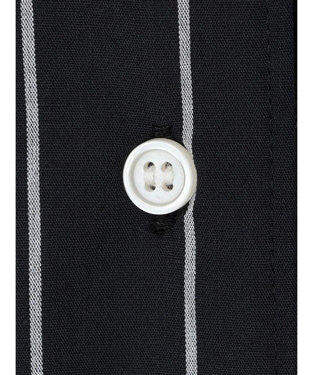 CRAFT STANDARD BOUTIQUE バンドカラーシャツ Stripe Navy