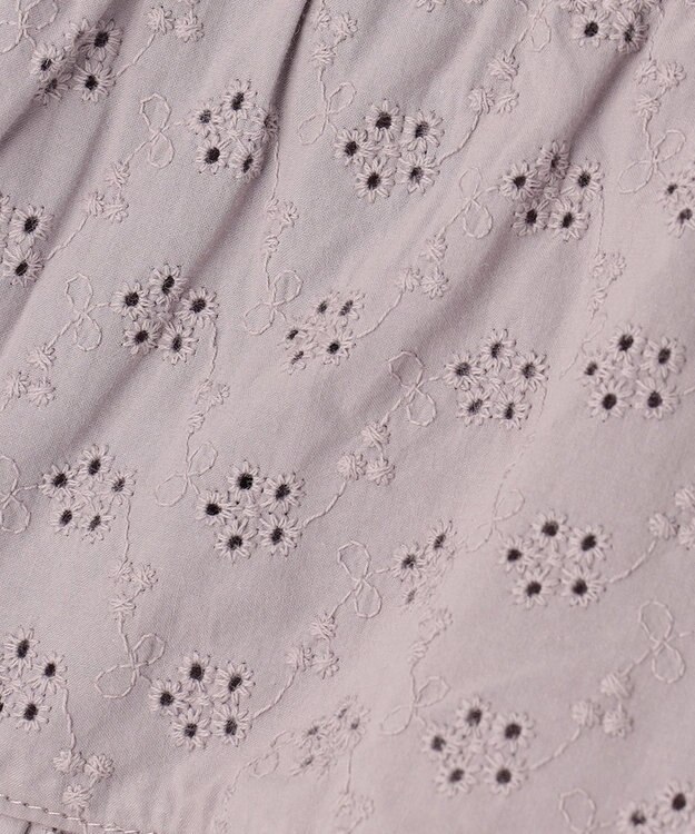 ANY KIDS オーバーレースキュロット ラベンダー系