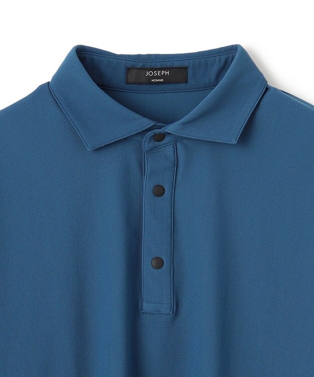 JOSEPH HOMME <新色追加>新素材【抜群の通気性/360度ストレッチ】エアトールストレッチ ポロシャツ 【新色】ブルー系