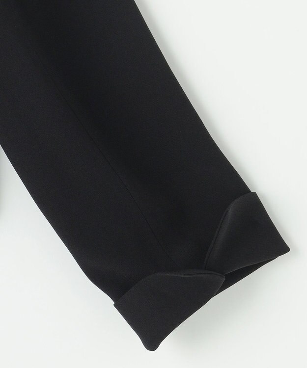 23区 【APPLAUDIR】クリアジョーゼット 3WAYコンパクトジャケット ブラック系