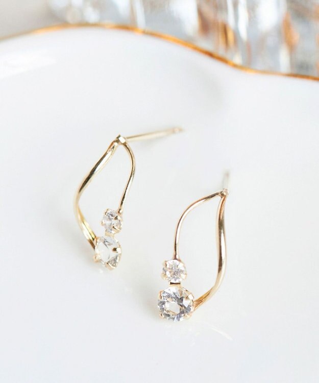 Phoebe 【K10】ストリームスターピアス ゴールド