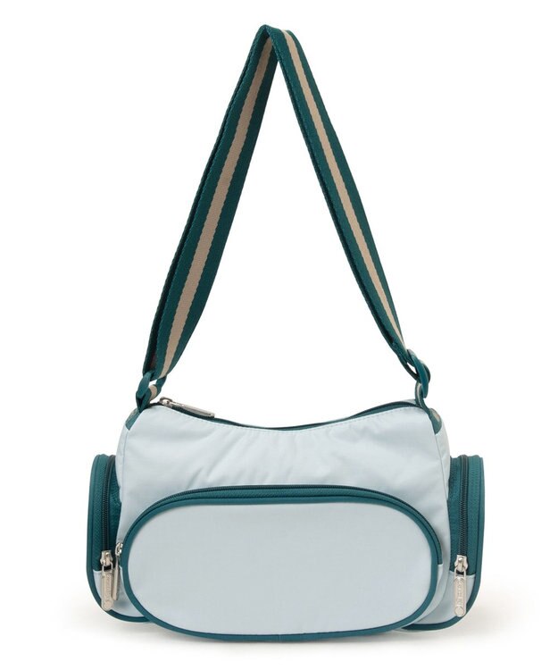 LeSportsac 3 POCKET SHOULDER/スペクテイタークリアスカイ/ティール スペクテイタークリアスカイ/ティール