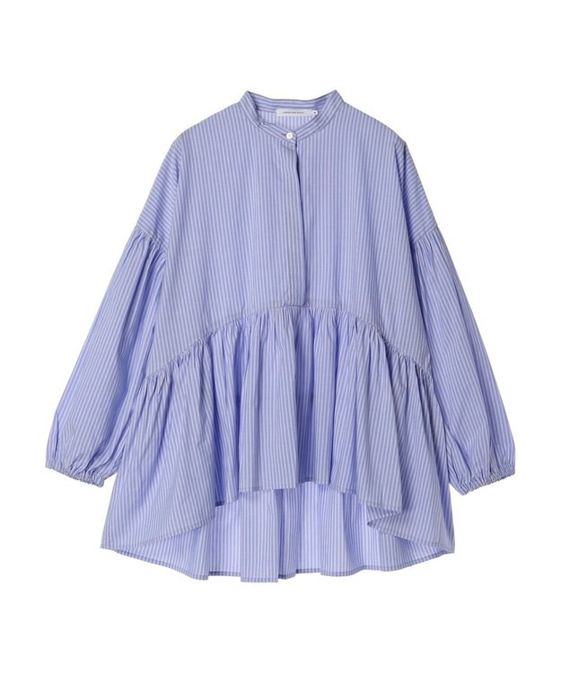 AMERICAN HOLIC サラックール／ＵＶカットティアードブラウス Off White